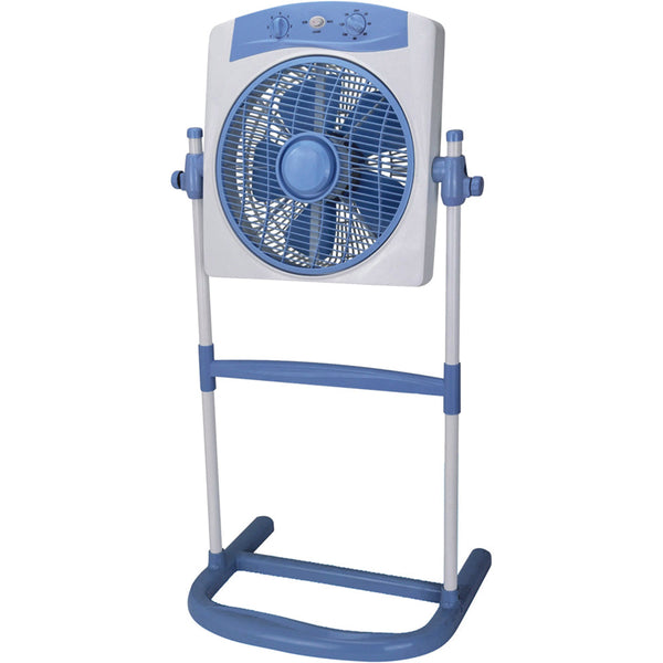 Standventilator Ø30 cm Oszillierend 3 Geschwindigkeiten 50W Bauer Box sconto
