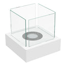 Camino a Bioetanolo da Tavolo 30x30 cm Flig Provicence 3 Bianco