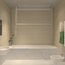 Stendibiancheria da Soffitto Salvaspazio per Interni e Esterni con 5 Aste da 150cm (altezza soffitto 270 cm) Stendinik
