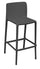 Sgabello  46x102x48 cm Palermo in Polipropilene Antracite