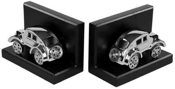 prezzo Buchstützen Paar mit Auto cm 20x10xh13