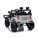 Macchina Elettrica per Bambini 12V Baby Fuoristrada Bianca