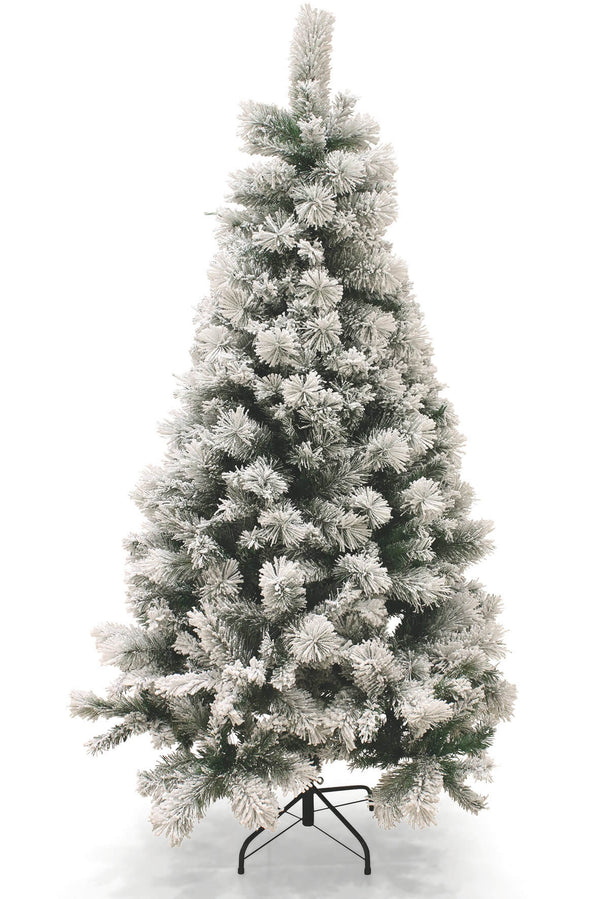 Schneebedeckter Weihnachtsbaum 570 Äste Ø130xH180 cm Soriani Vienna acquista