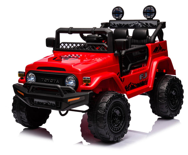 Macchina Elettrica per Bambini 12V Toyota Cruiser Rossa prezzo