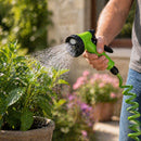 Tubo Estensibile da Giardino Pompa a Spirale 30 m con Pistola Irrigazione Verde      