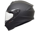 Casco Integrale per Scooter Visiera Lunga CGM Tokyo 301A Nero Opaco Varie Misure