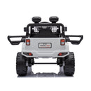 Macchina Elettrica per Bambini 12V Baby Fuoristrada Bianca