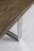 Tavolo 180x90x76h cm con Vetro Stanton