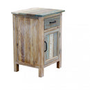 Mobile Reynold 45x40x68 h cm in Legno Multicolor