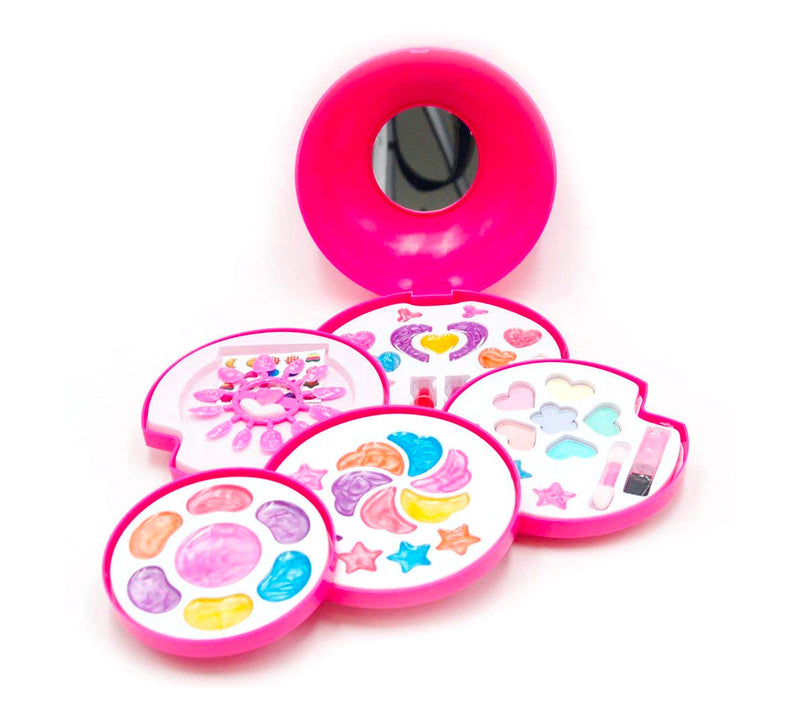 Set trucco per bambini 40x26 cm 5 ripiani completa di specchio