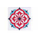 Set 6 Sottobicchieri 10x10x1 cm  in Ceramica VdE Tivoli 1996 Barrio