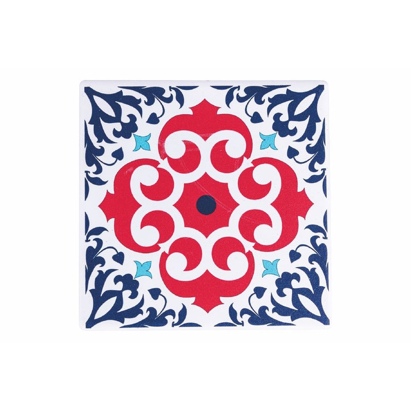 Set 6 Sottobicchieri 10x10x1 cm  in Ceramica VdE Tivoli 1996 Barrio