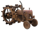Orologio Trattore 43x20x23 cm in Ferro e MDF