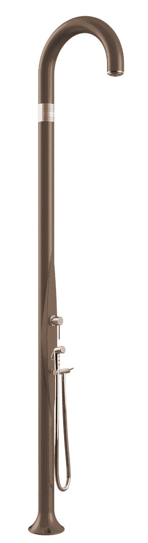Doccia da Esterno Giardino Miscelatore e Doccetta Mobile Arkema Funny Yin Dove Grey prezzo