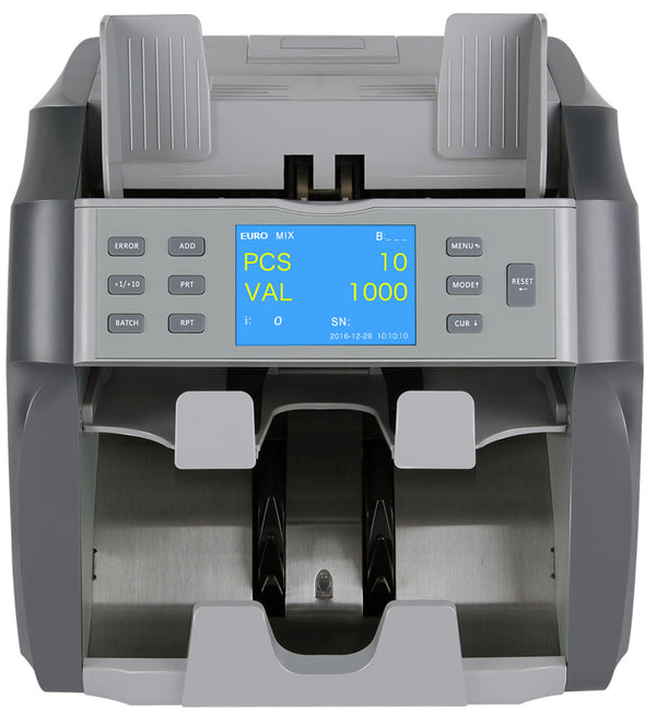 online Banknotenzähler und Falschgeldprüfer MBS-4000 Black