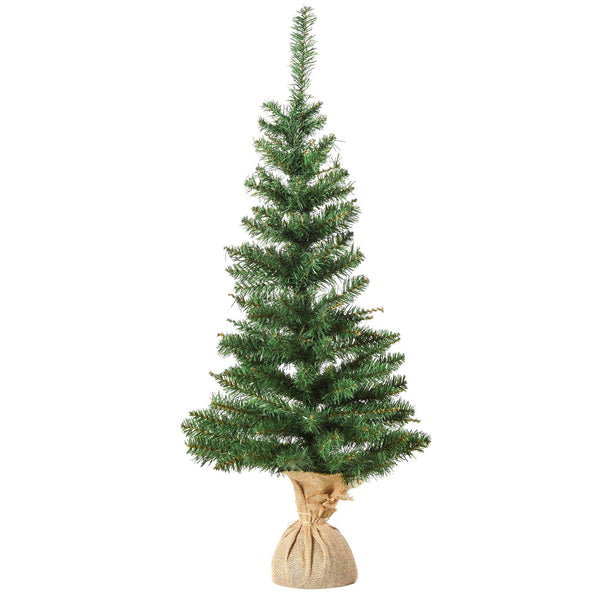 Künstlicher Mini-Weihnachtsbaum 90 cm 105 grüne Tannenzweige online