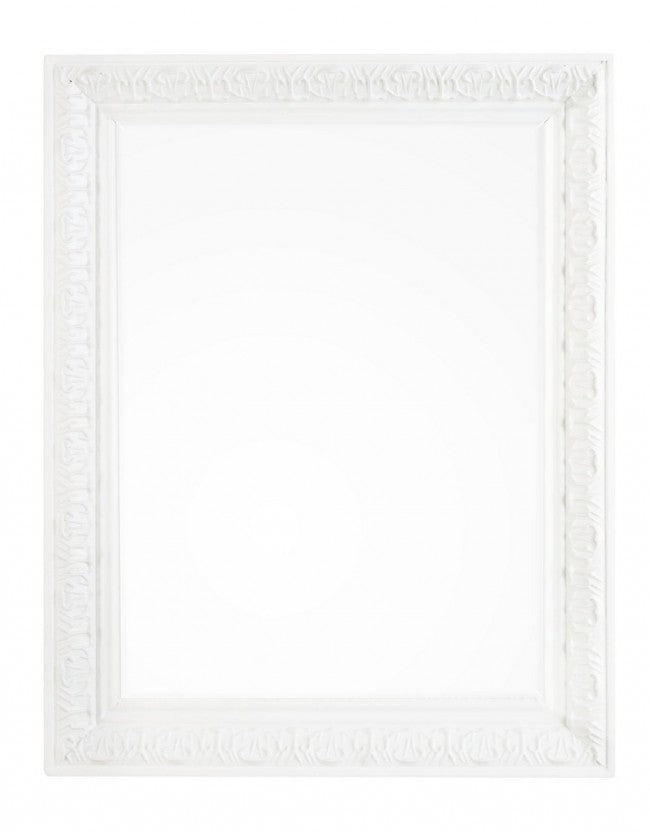Specchio Miro con Cornice Milky 35x45 in Legno
