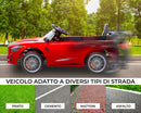 Macchina Elettrica per Bambini 12V con Licenza Mercedes GTR Small AMG Rossa