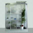 Serra da Parete Vitavia Ida 900 69x131x182 cm in Alluminio Anodizzato e Policarbonato