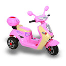 Moto Elettrica per Bambini 6V Miller Scooterone Rosa