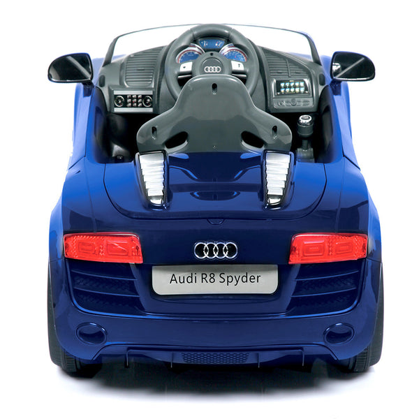 Elektro Rutscher 12V Audi R8 Spyder Blau sconto