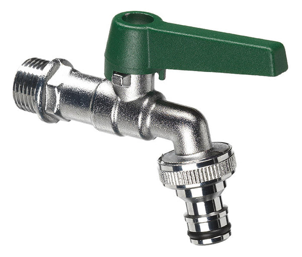 acquista Rubinetto a Sfera per Fontana da Giardino con Leva Colorata Belfer RUB/028 Verde