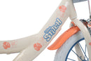 Bicicletta per Bambine 14" Disney Stitch Freni Caliper e Stabilizzatori in Acciaio Hi-Ten Beige