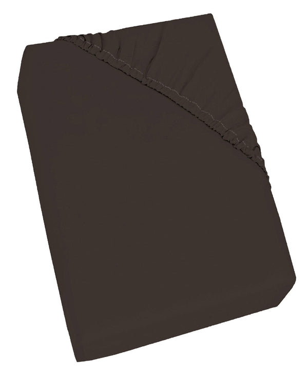 online Bodenlaken mit Ecken und Gummizug einfarbig braun verschiedene Größen