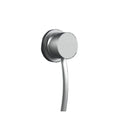 Doccia Solare da Giardino 40L Miscelatore e Lavapiedi Sined Sole XXL Grigia