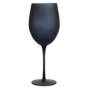 Set 6 Calici Effetto Ghiaccio Happy Hour Stones in Vetro VdE Tivoli 1996 Grigio