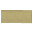 Tappeto Bagno Design Trama Semplice 50x150 cm in Cotone Beige Scuro