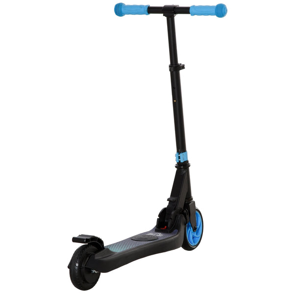 Monopattino Elettrico Pieghevole per Bambini Altezza Regolabile 75-80 cm Nero e Azzurro acquista