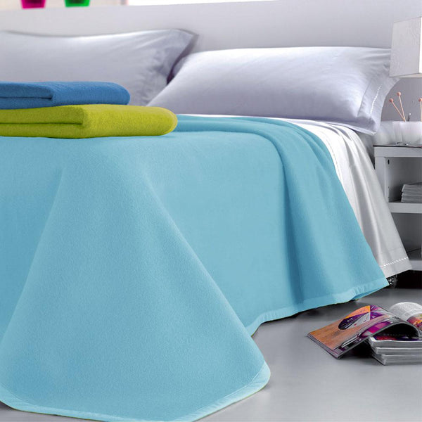 prezzo Decke aus Wollmischung 350gr Cober Jenny Türkis