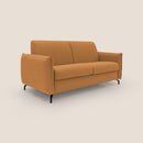 Divano Letto 3 Posti 195x95x96 cm in Tessuto Arancio