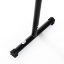 Parallele Fitness per il Potenziamento e la Tonificazione Muscolare in Tubi d'Acciaio Altezza 73 cm 
