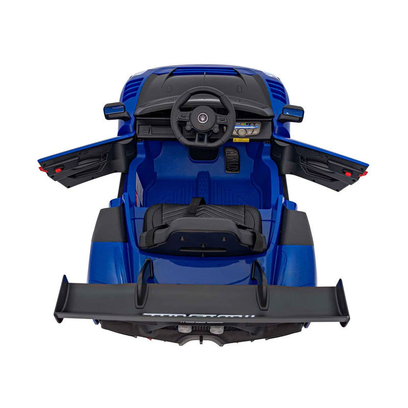 Macchina Elettrica per Bambini Licenza Ufficiale Maserati GT2 10,8V 5,4Ah Blu       