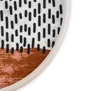 Set 4 Piatti Piani Ø27x2,5 cm  in Ceramica VdE Tivoli 1996 Switch