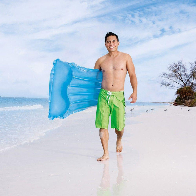 Materassino Gonfiabile da Mare Spiaggia 183x69 cm Trasparente Azzurro 44013/A Bestway