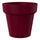 Vaso Ø160x148 cm in Resina Arkema POT XL Ruby