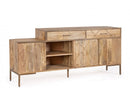 Credenza 3 Ante 2 Cassetti 175x40x77h cm Jaidev 