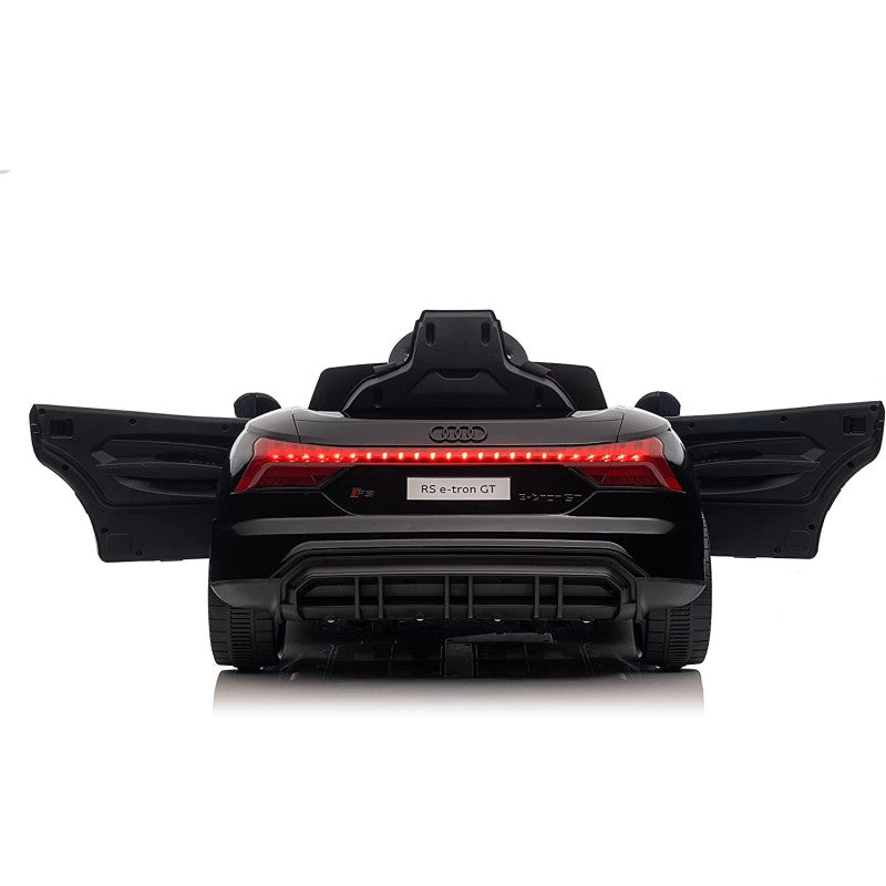 Macchina Elettrica per Bambini 12V Audi RS E-Tron GT Nera