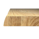 Tavolo Allungabile 140/190x90 cm Svalen Rovere Scortecciato Gambe Antracite      