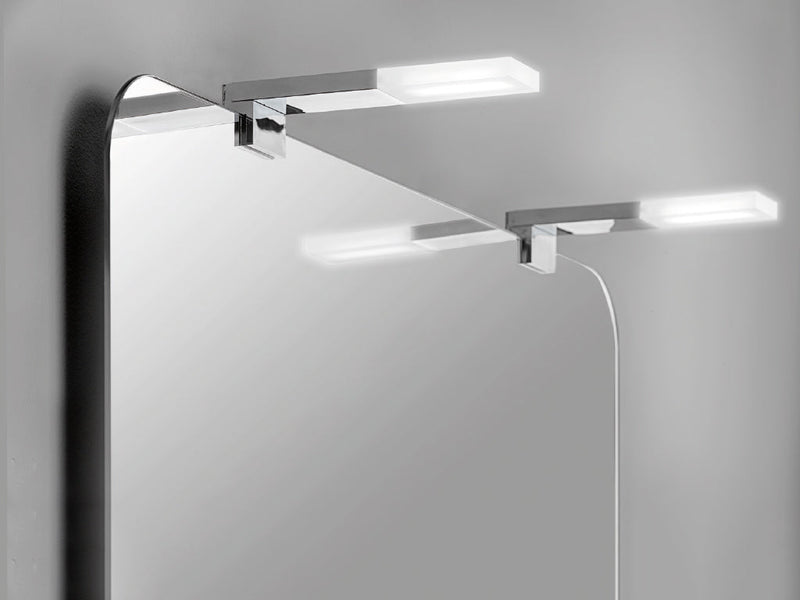 Applique Led per Specchio da Bagno Sagitarius 40 mm a Luce Fredda 5 Pezzi Tecnoplastica Emuca