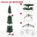 Albero di Natale Artificiale Innevato 195 cm 570 Rami Verde