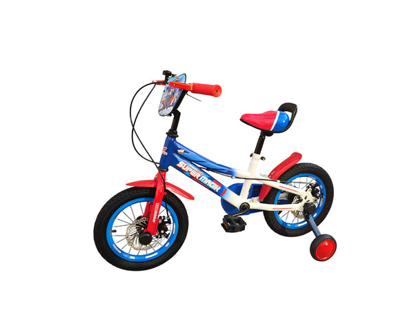 online Bicicletta per Bambini 14" Freni a Disco Magik-Bike Super Blu