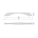 Set 20 Maniglie per Mobili 160 mm in Zama Emuca Varna 