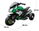 Moto Elettrica per Bambini 6V Kidfun Verde