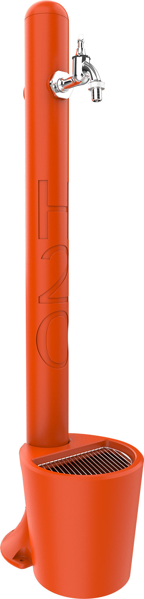 Fontana da Esterno con Rubinetto e Cestello Arkema H2O Arancio online