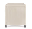 Baule Contenitore da Esterno 141,6x72x70h cm Apertura Facile e Ruote in Alluminio Ocean S Seta 