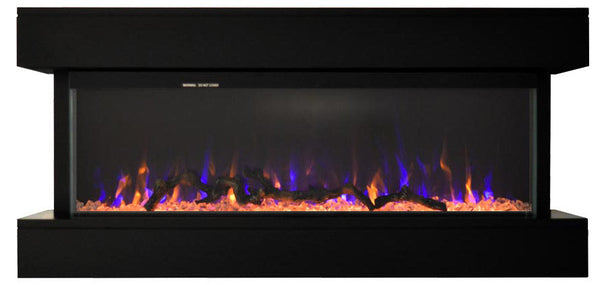 acquista Elektrischer Bodenkamin Flammeneffekt 1500W Alaro Schwarz